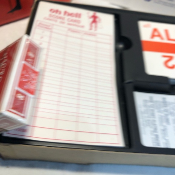 1973 Oh Hell Card Game Vintage Collectible Devil Bx only murders in the building - Picture 15 of 16